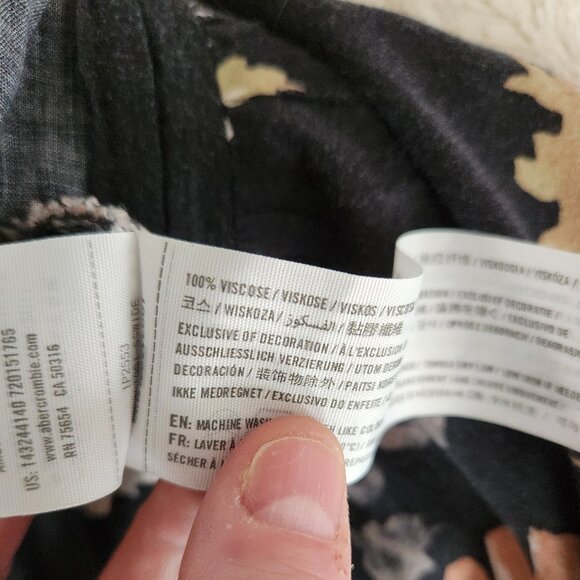 Abercrombie & Fitch Floral Flowy Skirt - Picture 3 of 3